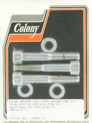 REAR BRAKE CALIPER MOUNTING KIT